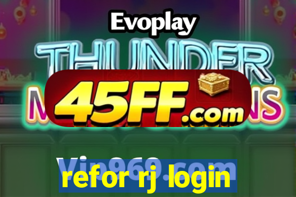 refor rj login